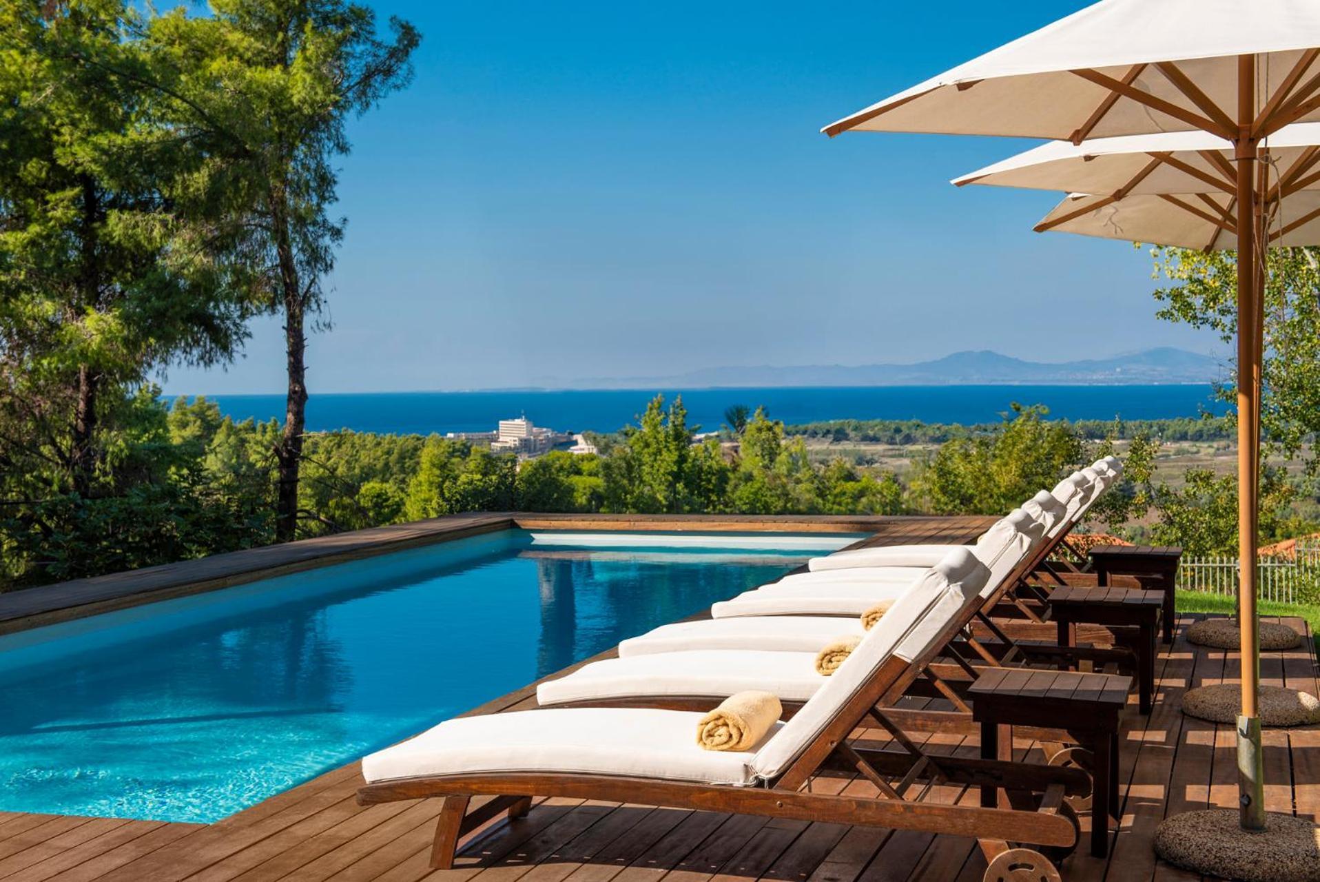 The White Villa At Sani Sani  Exterior foto