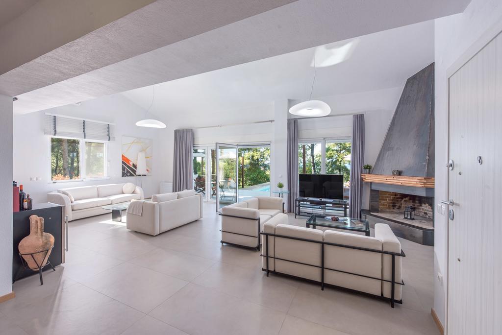 The White Villa At Sani Sani  Exterior foto
