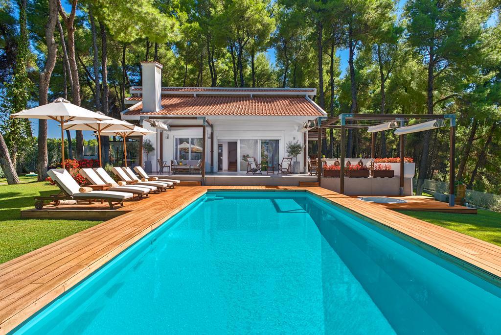 The White Villa At Sani Sani  Exterior foto