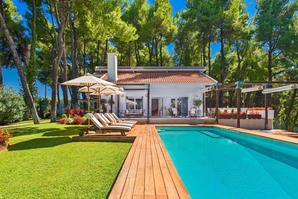 The White Villa At Sani Sani  Exterior foto